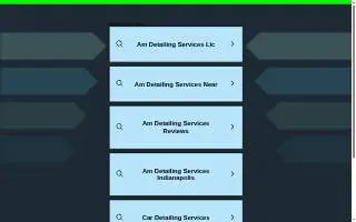 A&M Detailing Services website