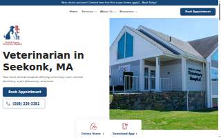 Bristol County Veterinary Hospital website