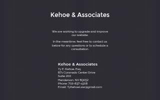 Christopher G. Kehoe, Attorney