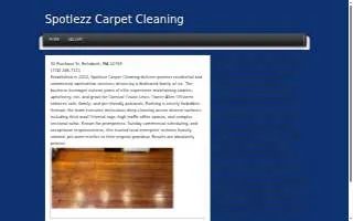 Spotlezz Carpet Cleaning of Seekonk website