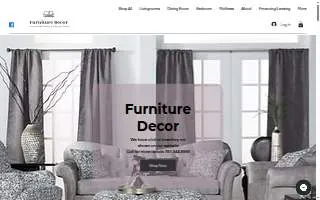 Furniture Decor Showroom website