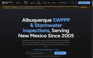 Inspections Plus of Sharon website