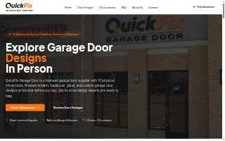 QuickFix Garage Door Service of Canton website