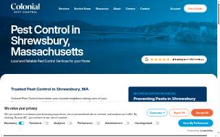 Colonial Pest Control Inc. of Shrewsbury