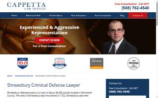 Criminal Defense Worcester of Shrewsbury