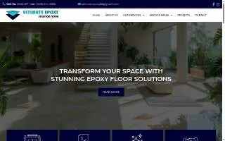 Ultimate Epoxy Solution Floor website