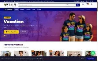 Visim Art Company website
