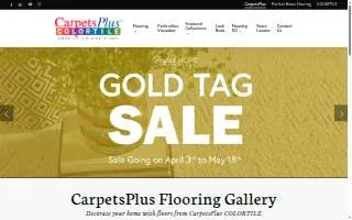 CarpetsPlus Colortile of Somerset website