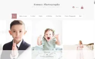 Faunce Photography website