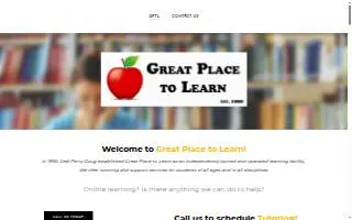 Great Place To Learn of Somerset website