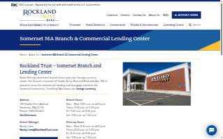Rockland Trust Bank & Commercial Lending Center of Somerset
