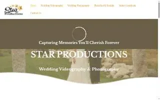 starproductionsmedia of Somerset website