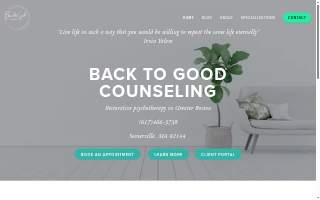 Back to Good Counseling