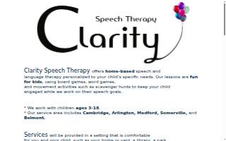 Clarity Speech Therapy of Somerville