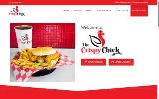 Crispy Chick website