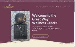 Great Way Wellness Center, Dr. Cathy Thomason, Lic.Ac., D.Ac. website