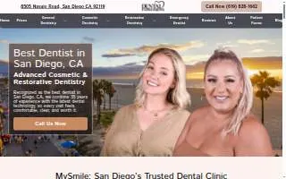 My Smile Experience Somerville website