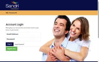 Sandri's cleaning services website