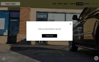 Yafa Bakery & Café website