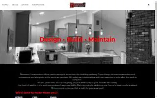 Bramucci Construction website