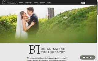 Brian Marsh Photography website