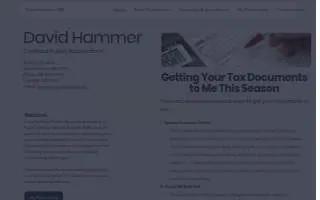David Hammer, CPA website
