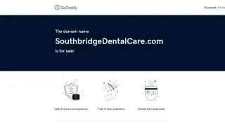 Southbridge Dental Care website