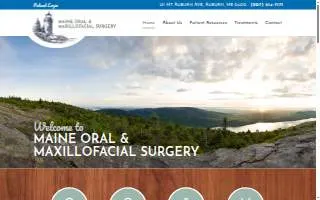 Auburn oral surgery and Implant Center of Spencer website