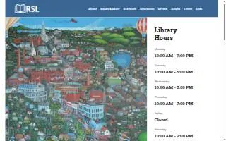Richard Sugden Library website