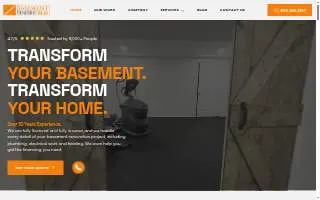 Basement Finish Pros LLC website