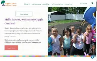 Giggle Gardens Learning Center website