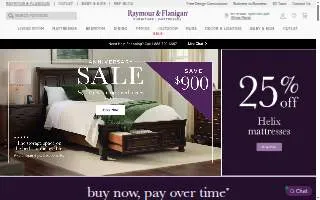 Raymour & Flanigan Furniture and Mattress Outlet & Clearance Center of Springfield website