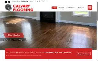 Calvary Flooring Services of Stoneham website