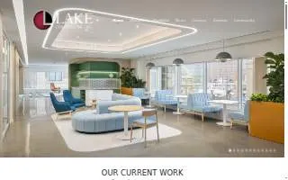 Lake Contracting website