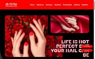 My Nail Lady website