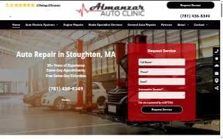 Almanzar Auto Clinic website