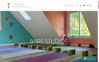 Bare Studios website