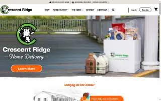 Crescent Ridge Dairy website