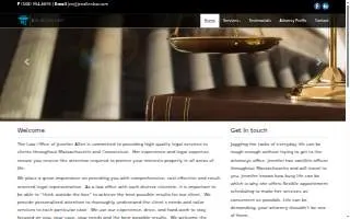 Jen Allen Law website