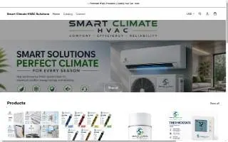 Smart Climate HVAC website