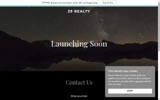 29 Realty Group website