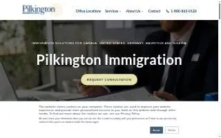 Pilkington Immigration - Sudbury website