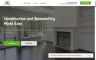 YD Construction Inc of Sudbury website