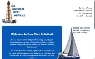 All Computers Great and Small of Swampscott website