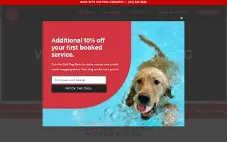 Red Dog Pet Resort & Spa Northshore of Swampscott website