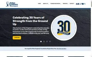 Atlas Systems of New England website
