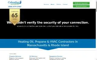 Columbus Energies website