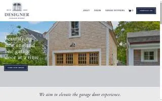 Designer Garage Doors of Swansea website