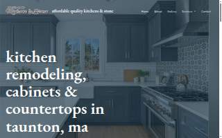 Affordable Quality Kitchens & Stone of Taunton website