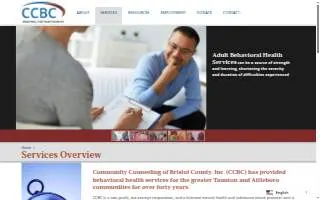 Community Counseling of Bristol County, Inc. website